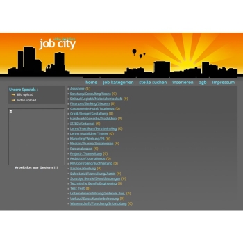 Stellenmarkt System Script - Job City